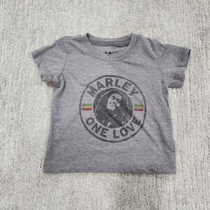 Marley One Love Gray Kids T-Shirt